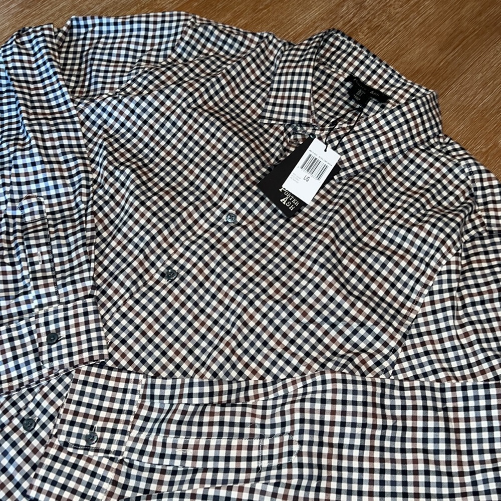 Porter&Ash button up. Size L. NWT. - Picture 2 of 4
